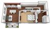 Highland Floorplan Highland Floorplan at Liffey on Snelling, Minnesota, 55104